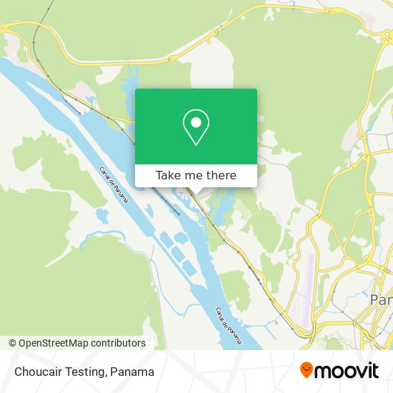 Choucair Testing map