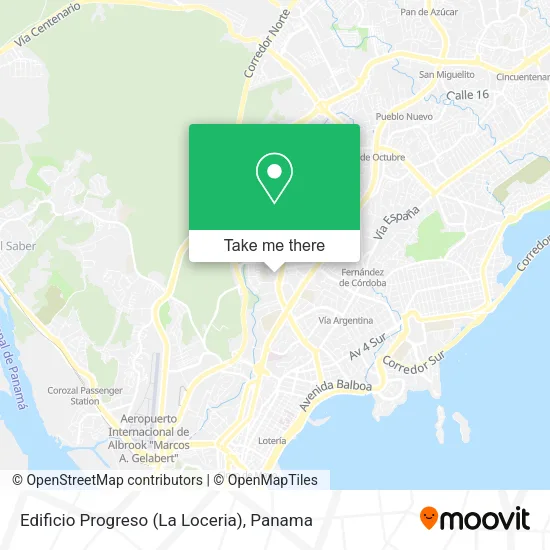 Edificio Progreso (La Loceria) map