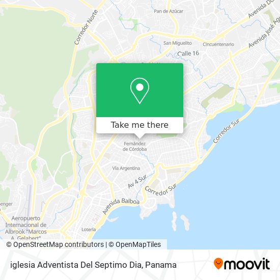 iglesia Adventista Del Septimo Dia map