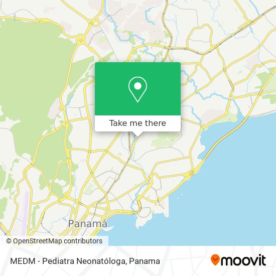 MEDM - Pediatra Neonatóloga map