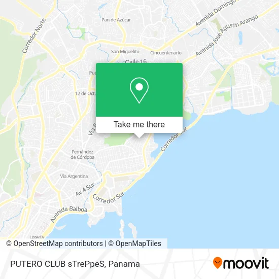 Mapa de PUTERO CLUB sTrePpeS