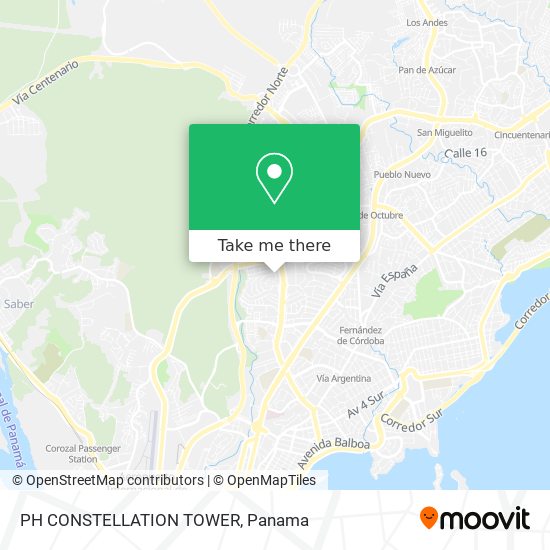PH CONSTELLATION TOWER map