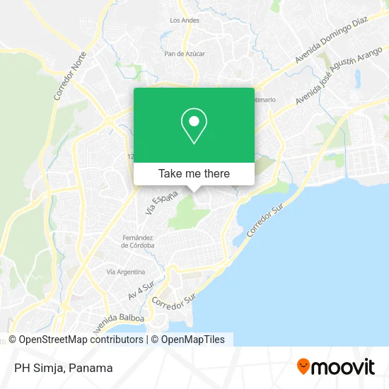 PH Simja map