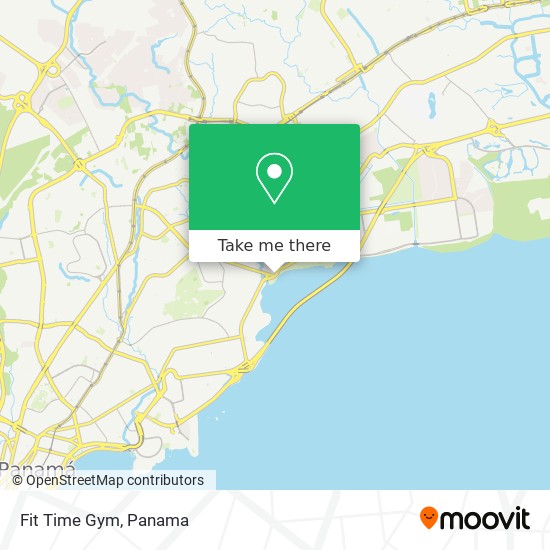 Fit Time Gym map