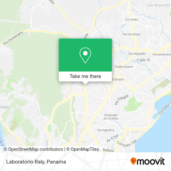 Laboratorio Raly map