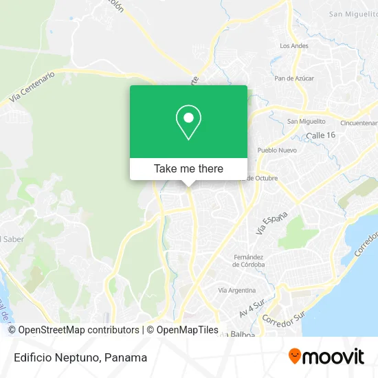 Edificio Neptuno map