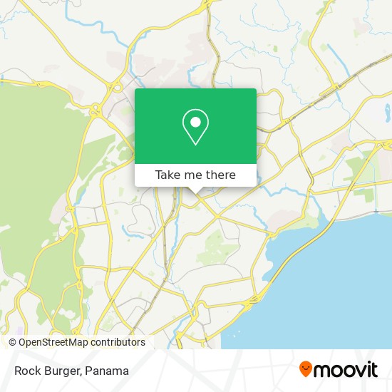 Rock Burger map