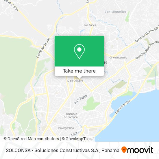 SOLCONSA - Soluciones Constructivas S.A. map