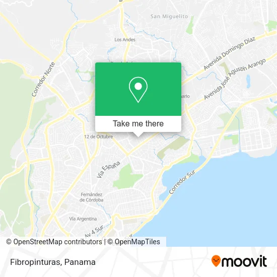 Fibropinturas map