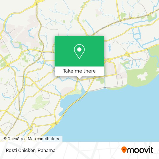 Rosti Chicken map