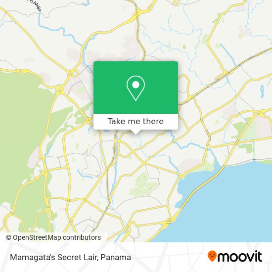 Mamagata's Secret Lair map