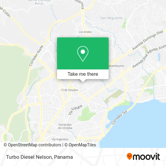 Mapa de Turbo Diesel Nelson