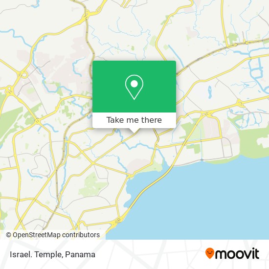 Israel. Temple map