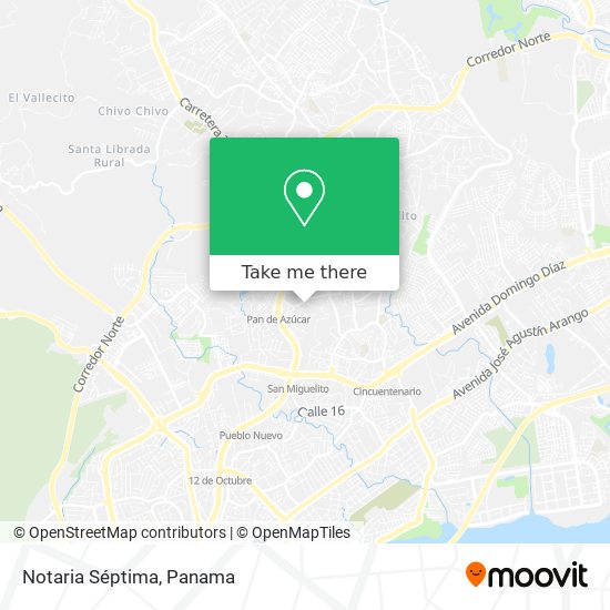 Mapa de Notaria Séptima