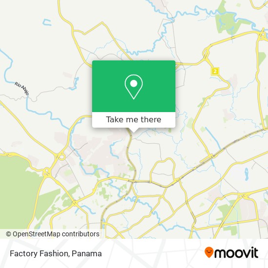 Mapa de Factory Fashion