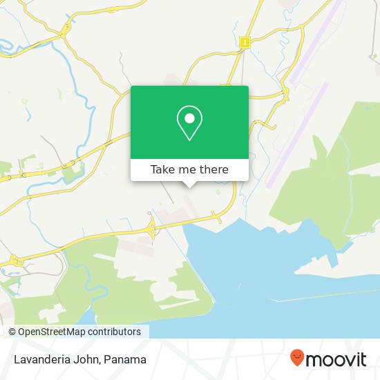 Lavanderia John map