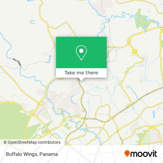 Buffalo Wings map