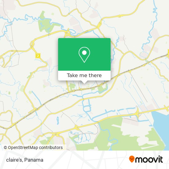 claire's map