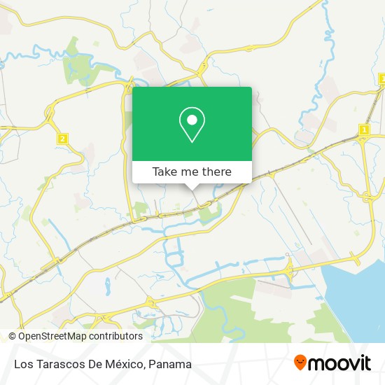 Los Tarascos De México map