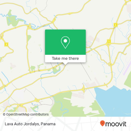 Lava Auto Jordalys map