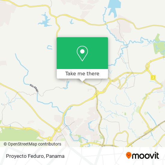 Proyecto Feduro map