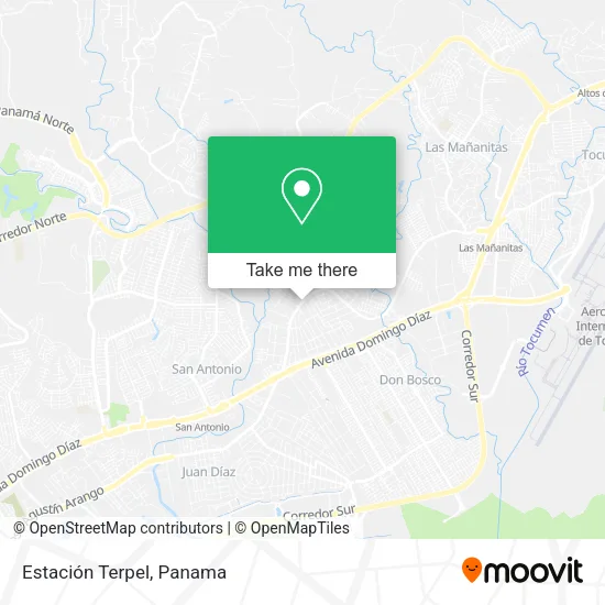 Mapa de Estación Terpel