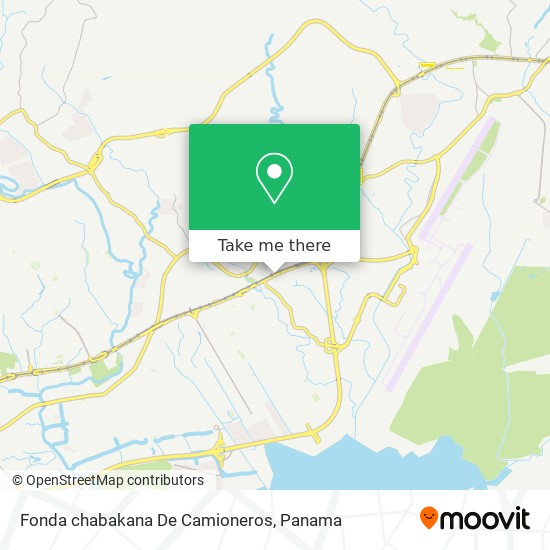 Fonda chabakana De Camioneros map