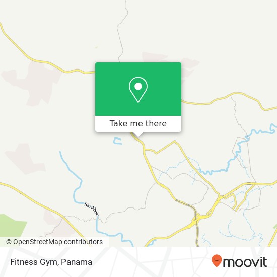 Mapa de Fitness Gym