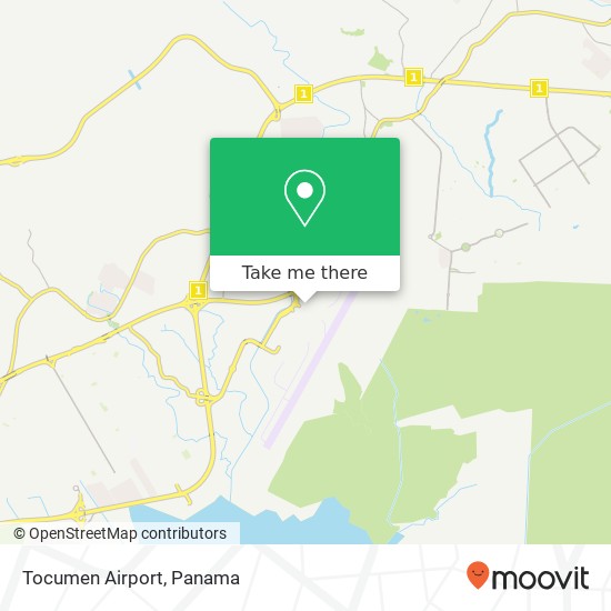 Tocumen Airport map