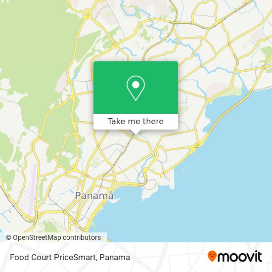 Food Court PriceSmart map