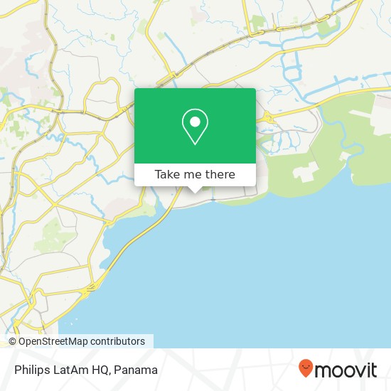 Philips LatAm HQ map