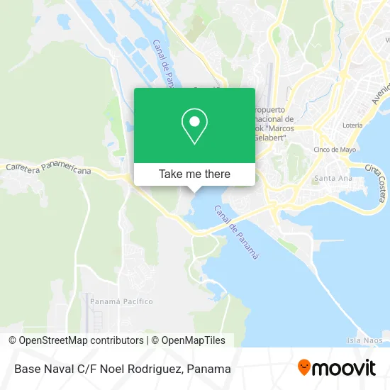 Base Naval C/F Noel Rodriguez map