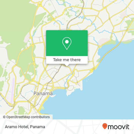 Aramo Hotel map