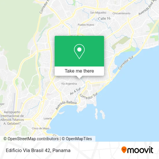 Edificio Via Brasil 42 map