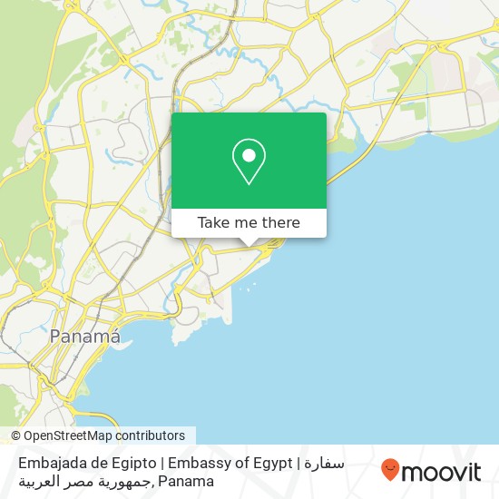 Embajada de Egipto | Embassy of Egypt | سفارة جمهورية مصر العربية map