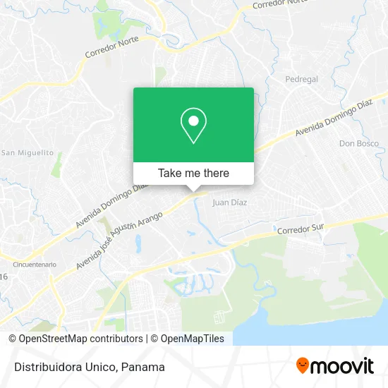 Distribuidora Unico map