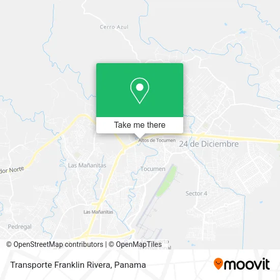 Mapa de Transporte Franklin Rivera