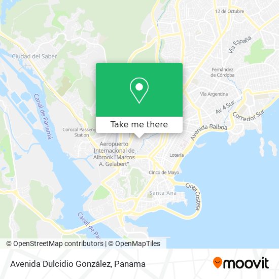 Mapa de Avenida Dulcidio González