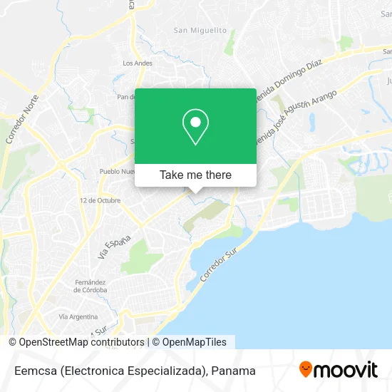 Mapa de Eemcsa (Electronica Especializada)