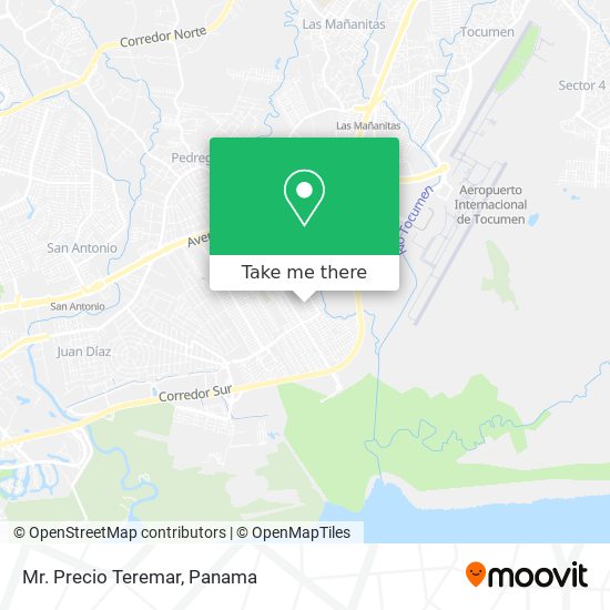 Mr. Precio Teremar map