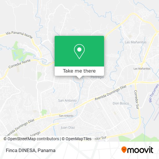 Finca DINESA map