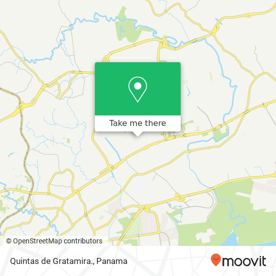 Quintas de Gratamira. map