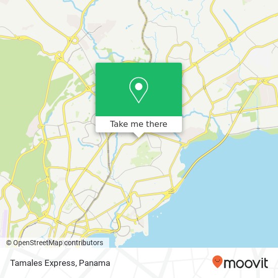 Tamales Express map