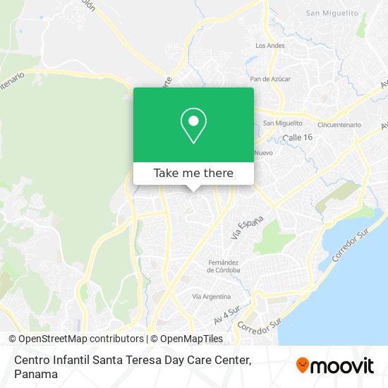 Centro Infantil Santa Teresa Day Care Center map