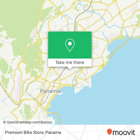 Premium Bike Store map