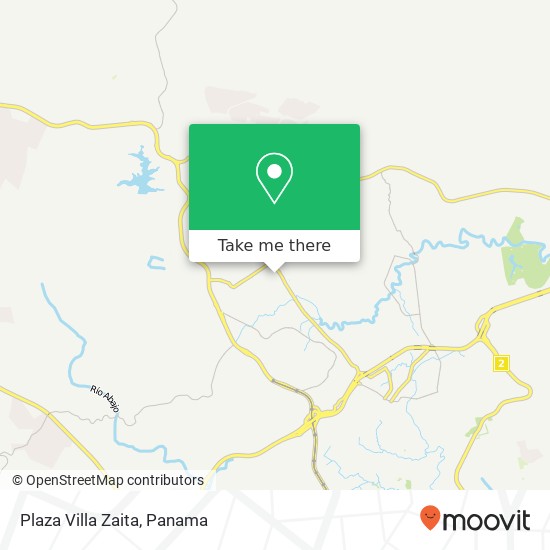 Mapa de Plaza Villa Zaita