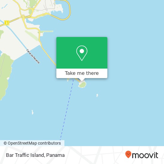 Mapa de Bar Traffic Island