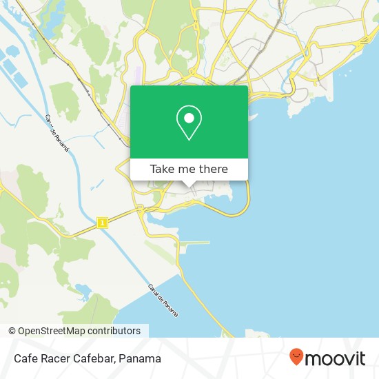 Cafe Racer Cafebar, Calle P de Obarrio El Chorrillo, Ciudad de Panamá map