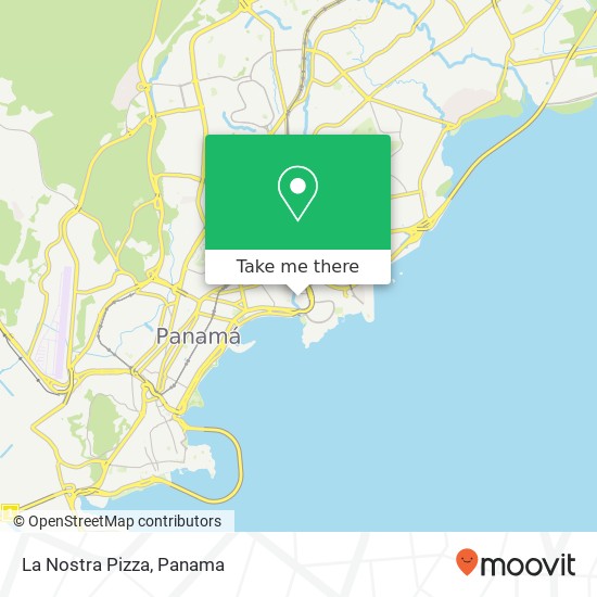 La Nostra Pizza, San Francisco, Ciudad de Panamá map