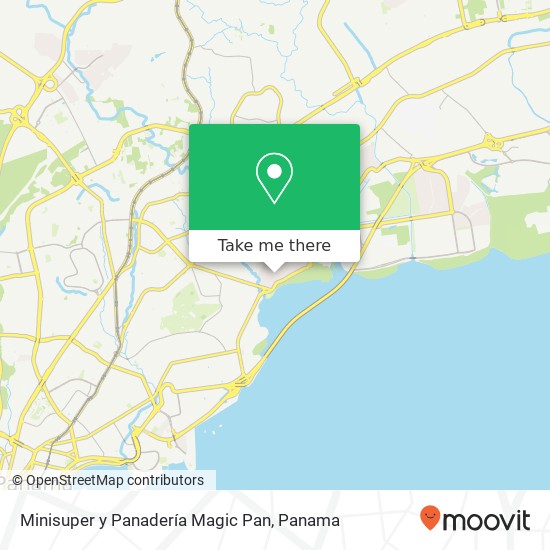 Minisuper y Panadería Magic Pan, Avenida 8 a S Parque Lefevre, Ciudad de Panamá map